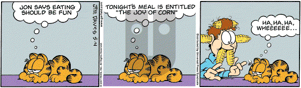 Garfield on Friday May 4, 2007 Comic Strip
