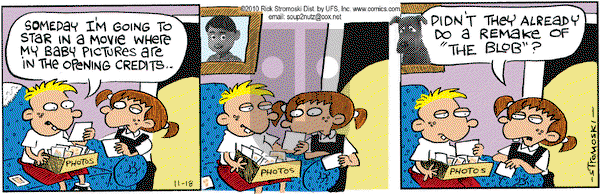 Soup to Nutz - Old on Thursday November 18, 2010 Comic Strip