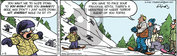 Cleats on Wednesday January 3, 2007 Comic Strip
