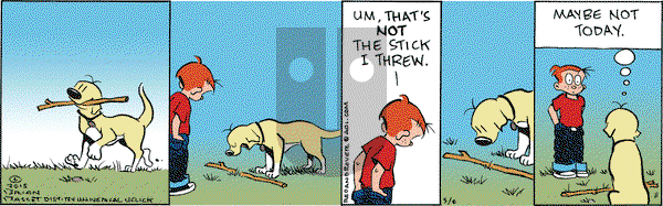 Red and Rover on Wednesday May 6, 2015 Comic Strip