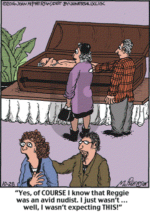 Close to Home on Friday October 28, 2016 Comic Strip