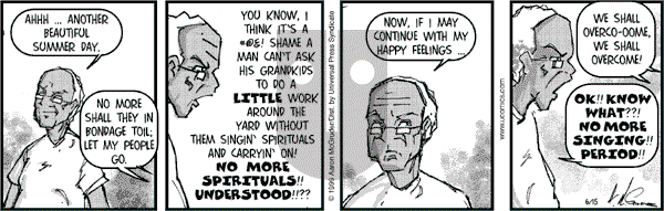 The Boondocks on Thursday January 16, 2014 Comic Strip