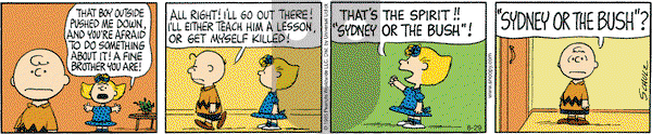 Peanuts - Wednesday August 29, 2012 Comic Strip