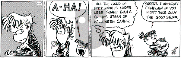 Heart of the City on Friday November 1, 2013 Comic Strip