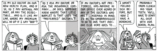 Cathy Classics on Friday March 14, 1997 Comic Strip