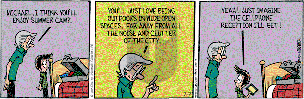 Grand Avenue on Tuesday July 7, 2015 Comic Strip