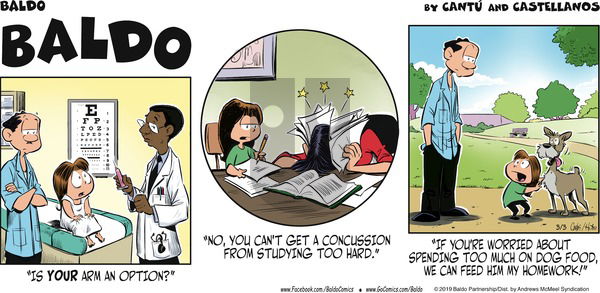 Baldo on Sunday March 3, 2019 Comic Strip