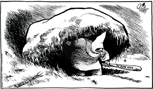Pat Oliphant - Tuesday October 9, 1990 Comic Strip