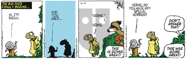 Over the Hedge on Monday June 11, 2007 Comic Strip