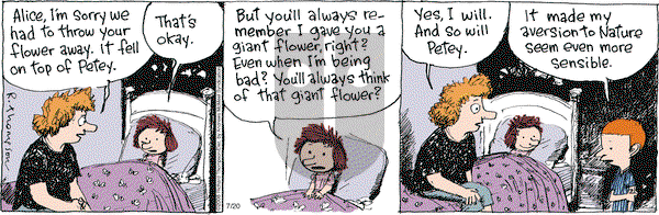 Cul de Sac on Friday July 20, 2018 Comic Strip
