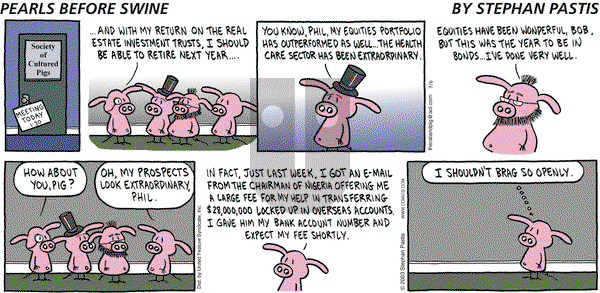Pearls Before Swine on Sunday July 6, 2003 Comic Strip