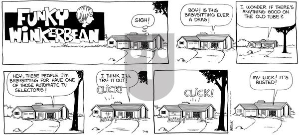 Funky Winkerbean on Saturday July 12, 2025 Comic Strip