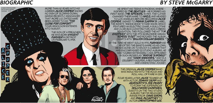 Biographic on Sunday March 23, 2025 Comic Strip