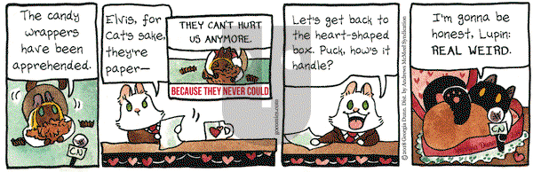 Breaking Cat News on Wednesday February 14, 2018 Comic Strip