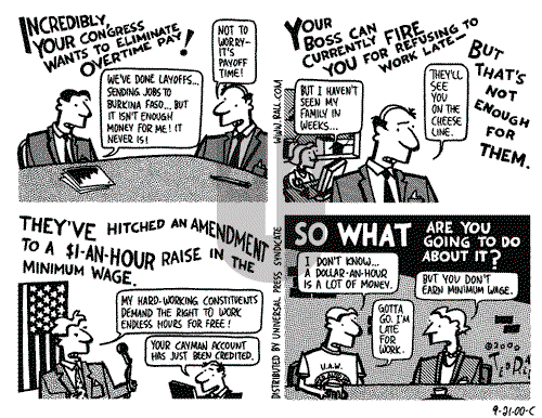 Ted Rall on Monday September 25, 2000 Comic Strip