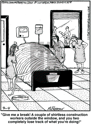 Close to Home on Monday September 4, 2006 Comic Strip