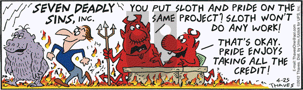 Frank and Ernest - Wednesday April 25, 2012 Comic Strip
