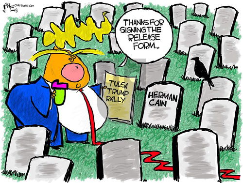 Clay Jones - Sunday August 2, 2020 Comic Strip