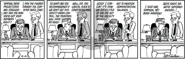 Doonesbury on Tuesday December 15, 1981 Comic Strip