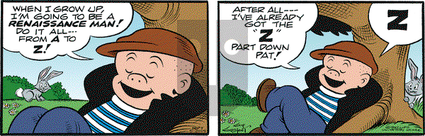 Nancy on Saturday September 5, 2015 Comic Strip
