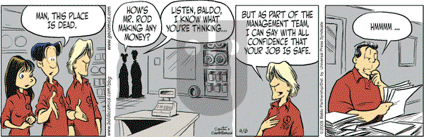 Baldo on Monday April 6, 2009 Comic Strip