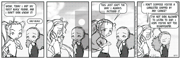 The Boondocks on Tuesday May 11, 1999 Comic Strip