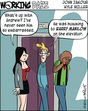Working Daze on Wednesday July 21, 2004 Comic Strip