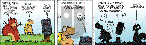 Over the Hedge on Thursday June 20, 2019 Comic Strip