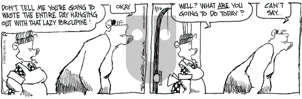 The Grizzwells on Thursday March 16, 2006 Comic Strip