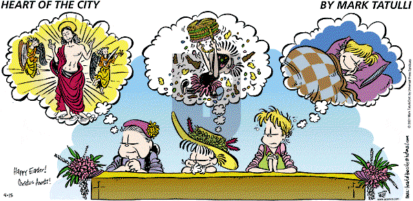 Heart of the City on Sunday April 15, 2001 Comic Strip
