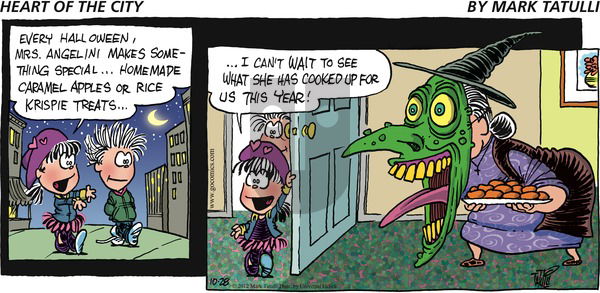 Heart of the City on Sunday October 28, 2012 Comic Strip