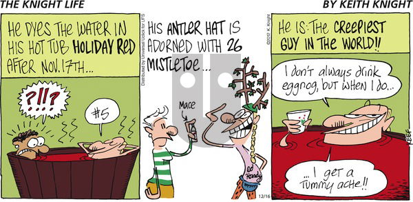 The Knight Life on Sunday December 16, 2012 Comic Strip