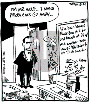 Reality Check on Wednesday September 1, 2004 Comic Strip