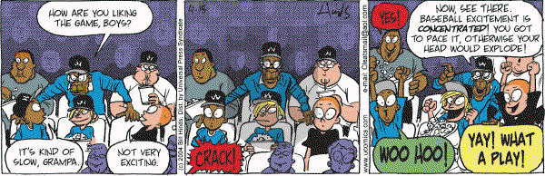 Cleats - Thursday April 15, 2004 Comic Strip