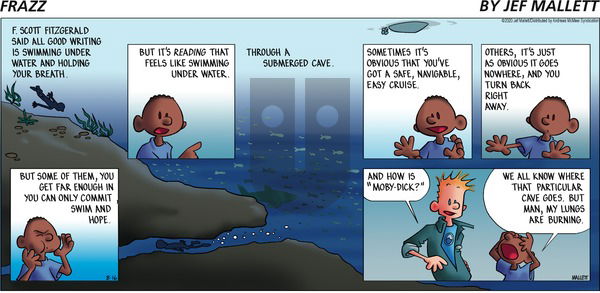 Frazz on Sunday August 16, 2020 Comic Strip