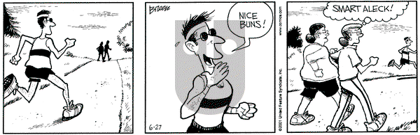 Grand Avenue on Wednesday June 27, 2001 Comic Strip