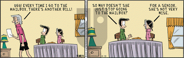 Grand Avenue on Monday August 18, 2025 Comic Strip