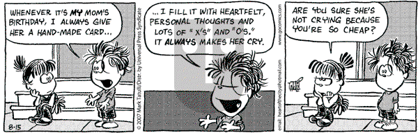 Heart of the City on Wednesday August 15, 2007 Comic Strip