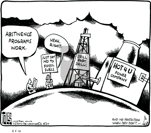Tom Toles on Friday February 5, 2010 Comic Strip