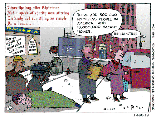 Ted Rall on Monday December 30, 2019 Comic Strip