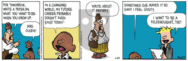 Frazz on Monday February 28, 2005 Comic Strip