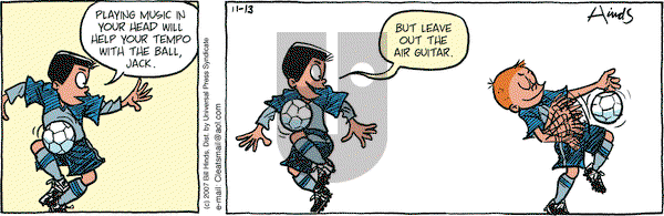 Cleats on Wednesday October 22, 2025 Comic Strip