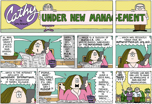 Cathy Classics on Sunday February 19, 2012 Comic Strip