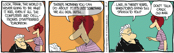 The Buckets on Thursday July 26, 2012 Comic Strip
