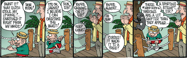 Monty on Wednesday February 17, 2016 Comic Strip