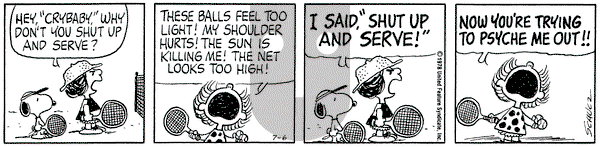Peanuts on Thursday July 6, 1978 Comic Strip