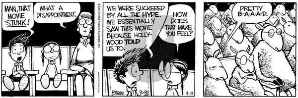 Grand Avenue on Friday April 19, 2002 Comic Strip