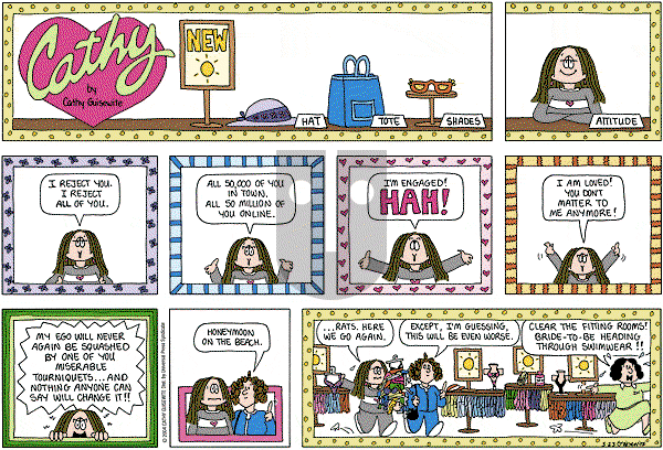 Cathy Classics - Sunday May 23, 2004 Comic Strip
