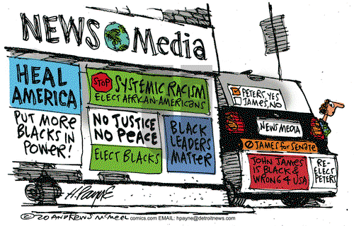 Henry Payne on Tuesday November 3, 2020 Comic Strip