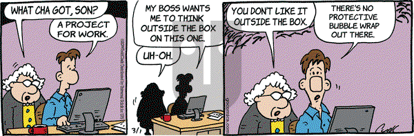 Lola on Saturday March 1, 2014 Comic Strip